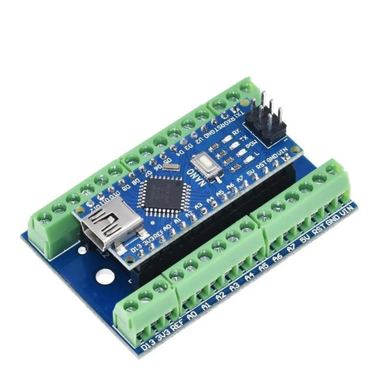 Arduino Nano Terminal Adapter – Simplify Connections and Enhance Functionality for Your Arduino Nano Projects