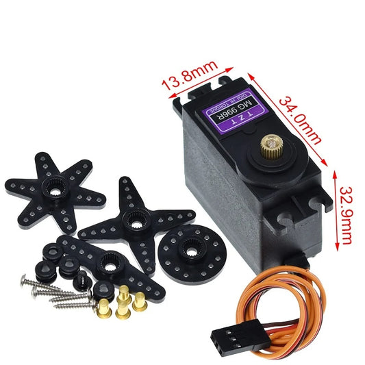 MG996 Servo Motor 180° High Torque for Robotics and DIY Projects