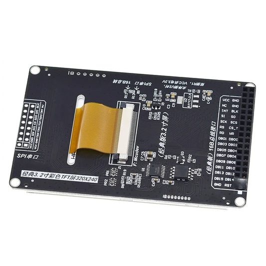 3.2-Inch LCD TFT with Resistive Touch Screen – ILI9341 Driver, 320x240 Resolution, Shield for STM32F407VET6