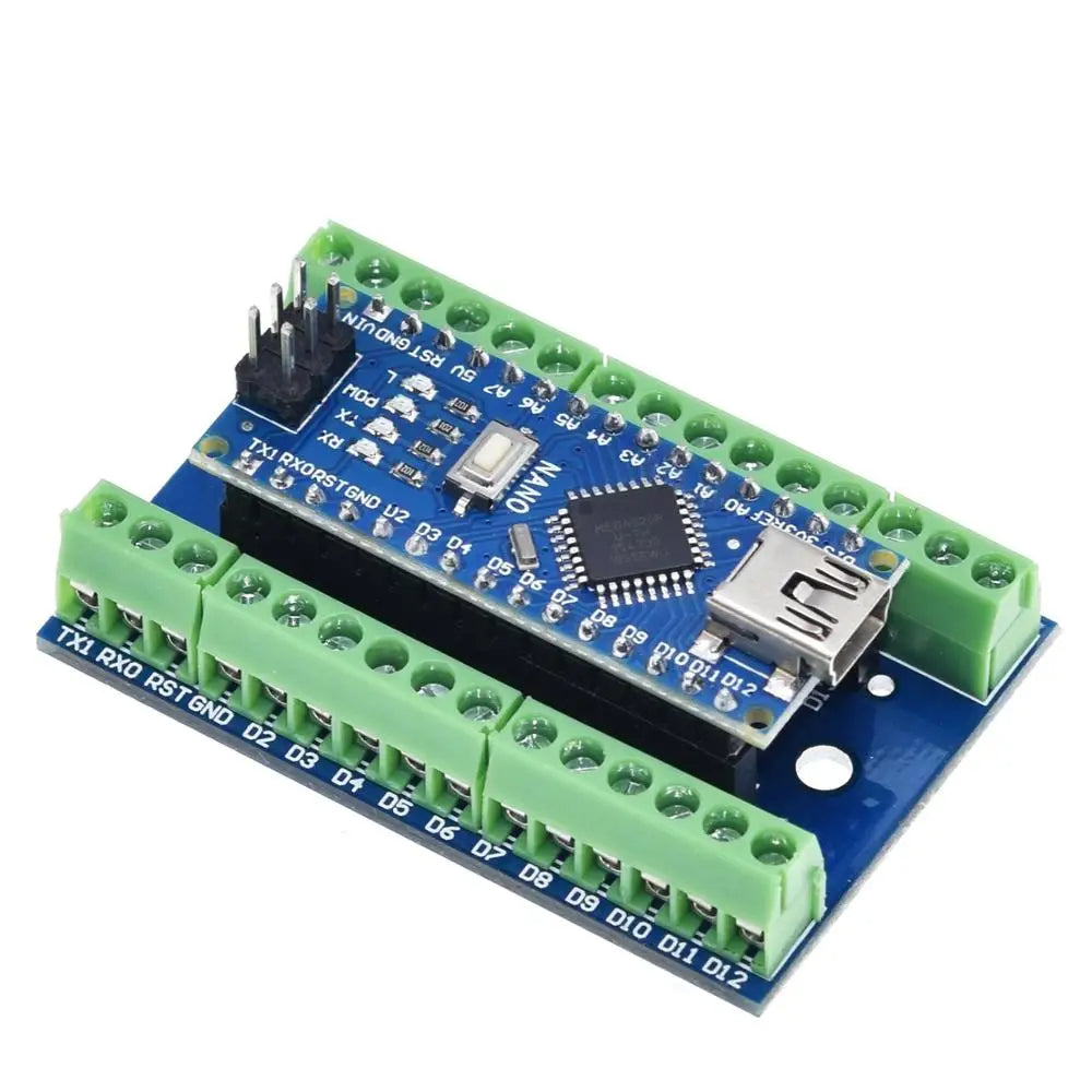Arduino Nano Terminal Adapter – Simplify Connections and Enhance Functionality for Your Arduino Nano Projects