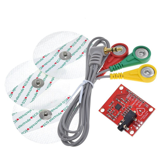 AD8232 ECG Sensor Module – Heart Rate and Pulse Monitoring for Wearable Projects