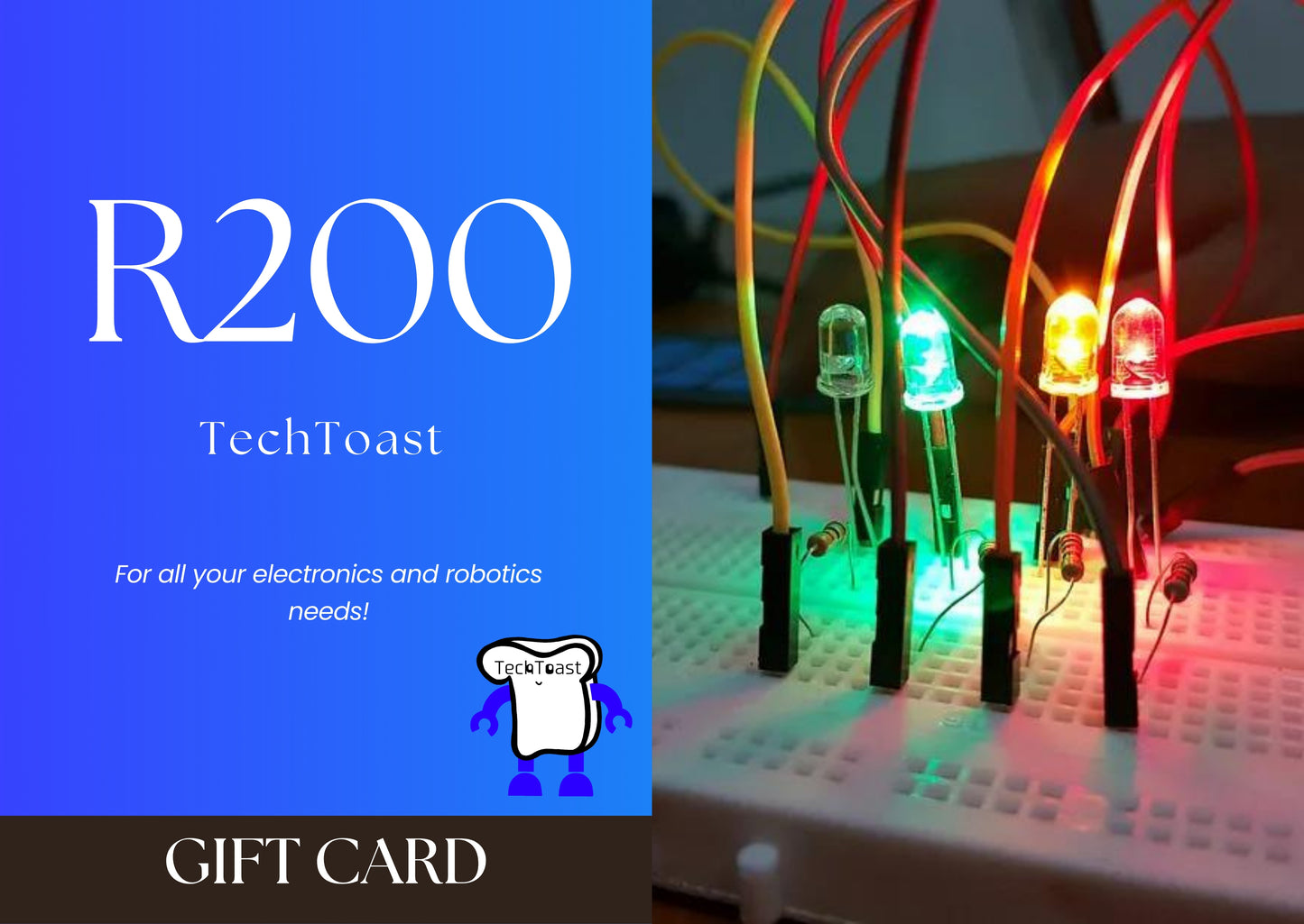 TechToast R200 Gift Card