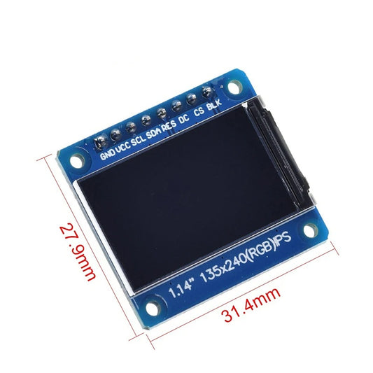1.14 Inch IPS RGB Screen 135*240 using ST7789V