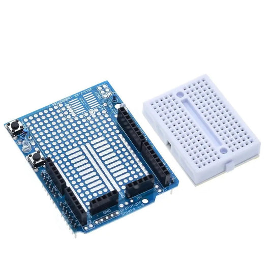 Breadboard Prototyping Shield for Arduino – Easy Custom Circuit Building