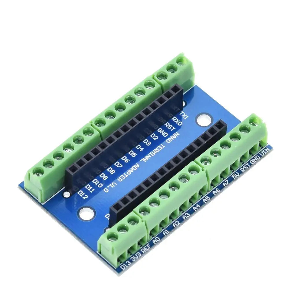 Arduino Nano Terminal Adapter – Simplify Connections and Enhance Functionality for Your Arduino Nano Projects