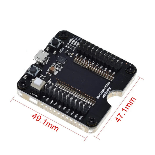 SMD ESP Test Board for ESP8266, ESP32 WROOM, ESP32 WROVER
