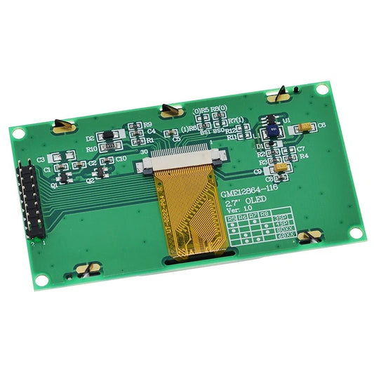 2.7-Inch OLED Display Module – 128x64 Resolution, SSD1322, White Colour Screen, 16-Pin