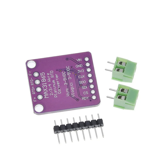MAX31865 Module for PT100/PT1000 Sensors – RTD-to-Digital Converter