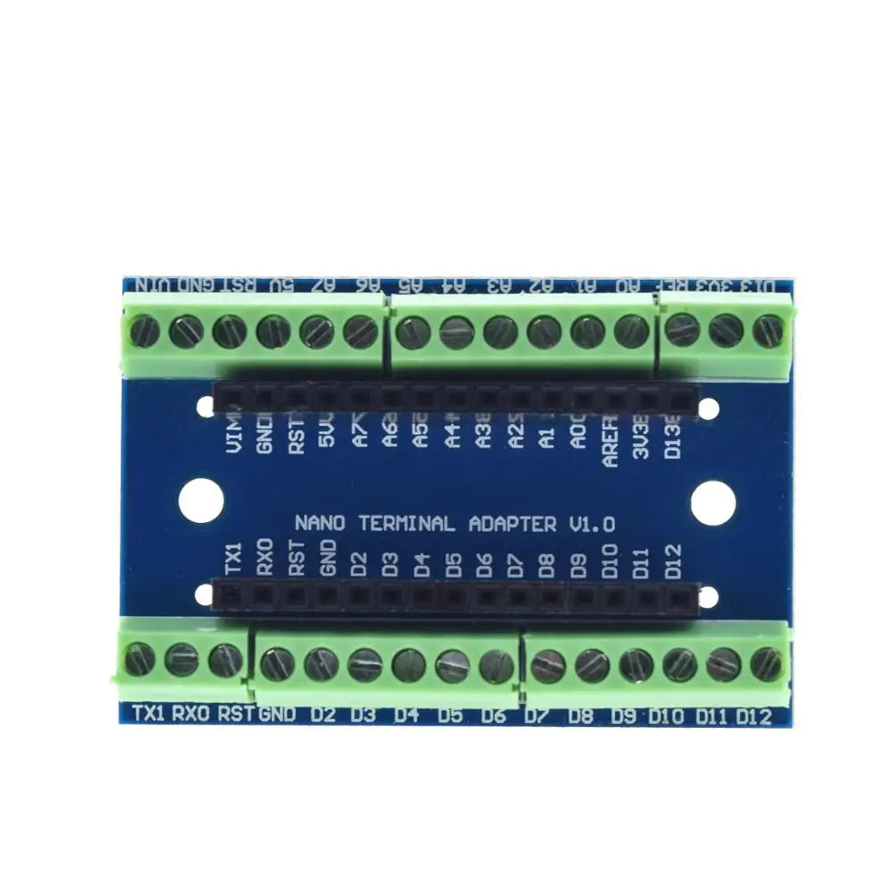 Arduino Nano Terminal Adapter – Simplify Connections and Enhance Functionality for Your Arduino Nano Projects