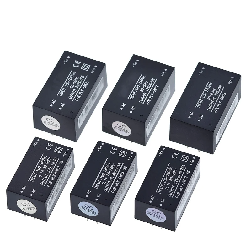 Hi-Link 220V to 3.3V/5V/12V AC-DC Converter Module | HLK-PMXX / HLK-5MXX
