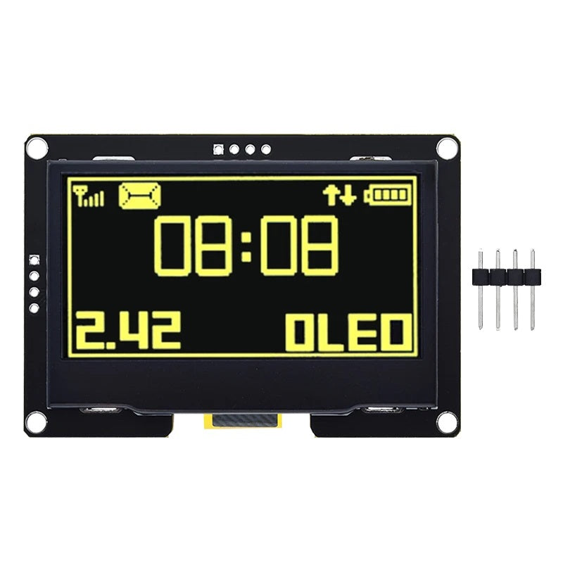 2.42" I2C/SPI OLED Display Module SSD1309 | 128x64 Resolution