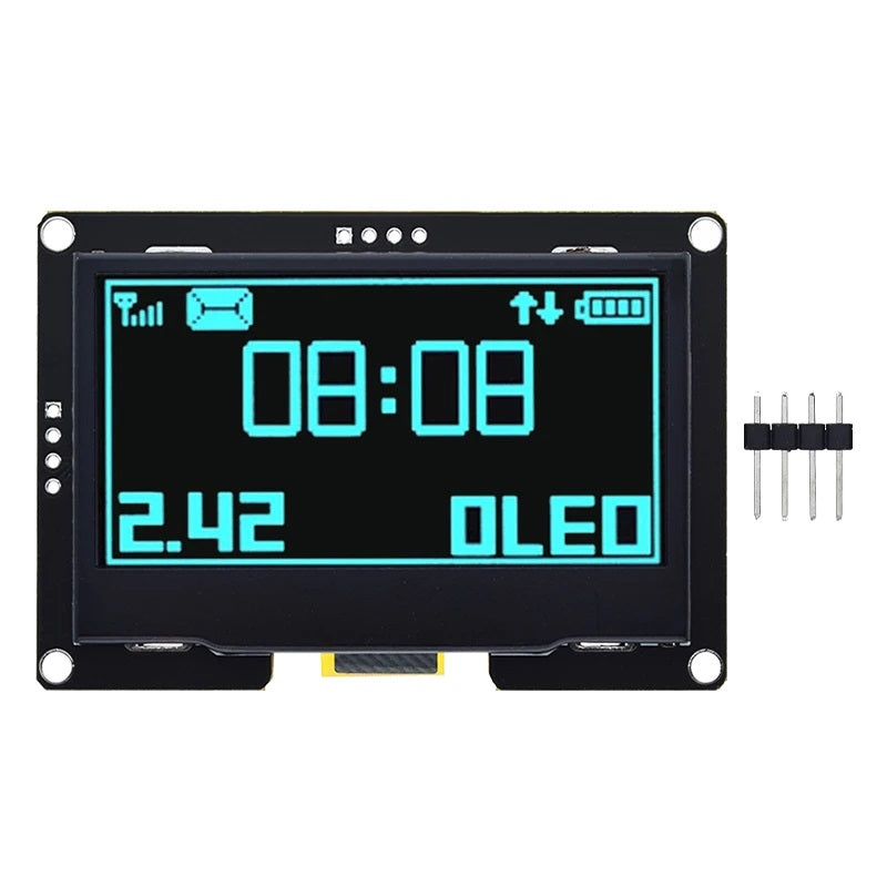 2.42" I2C/SPI OLED Display Module SSD1309 | 128x64 Resolution