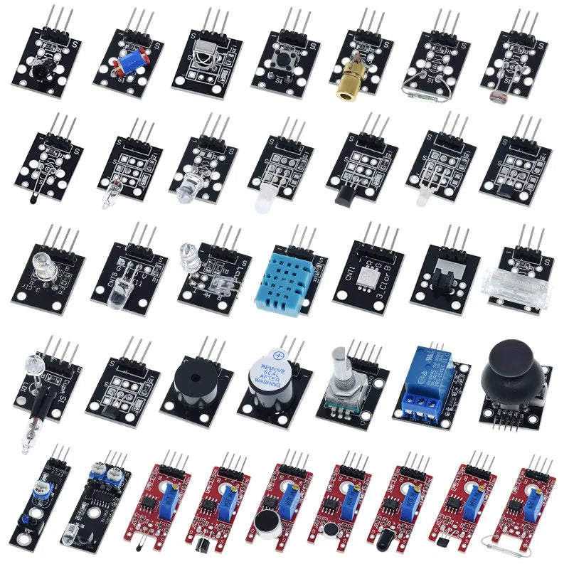 37-in-1 Sensor Kit for Arduino – Comprehensive Sensor Pack for DIY Projects