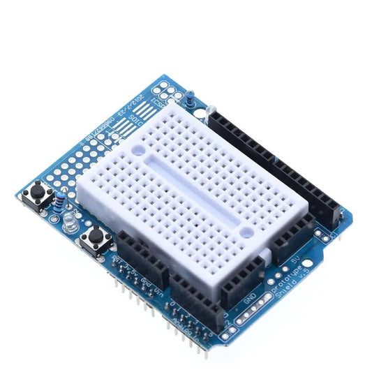 Breadboard Prototyping Shield for Arduino – Easy Custom Circuit Building