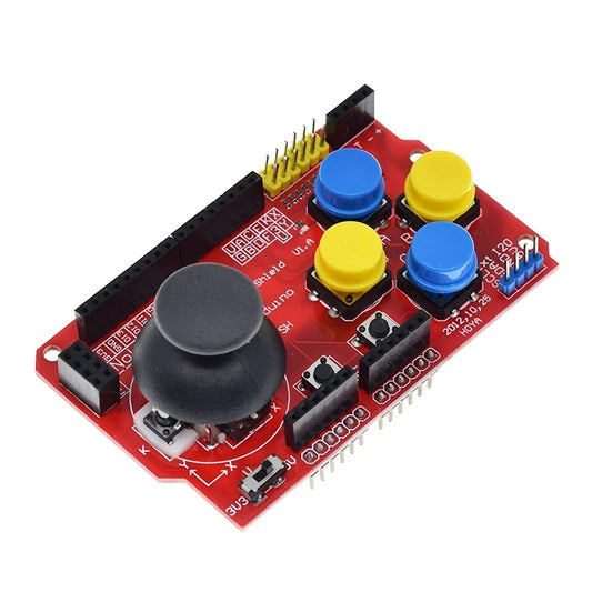 Joystick Shield for Arduino – Easy Interface for Joystick and Sensor Integration