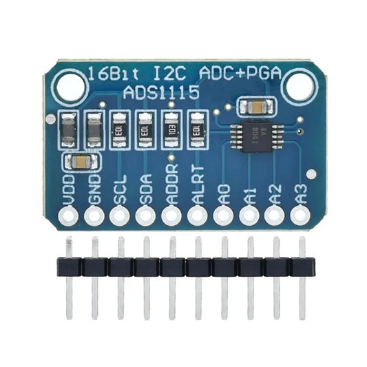 ADS1115 16-Bit ADC Module | 4-Channel I2C Analog-to-Digital Converter