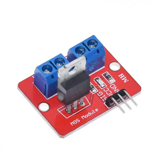 IRF520 MOSFET Module – DC Motor and LED Control