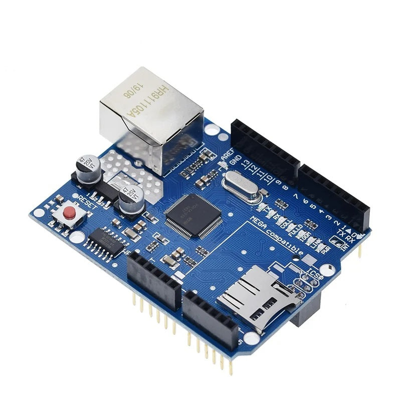 W5100 Ethernet Shield – Add LAN Connectivity to Arduino Projects