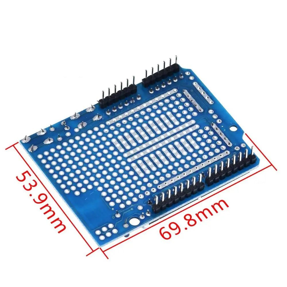 Breadboard Prototyping Shield for Arduino – Easy Custom Circuit Buildi ...