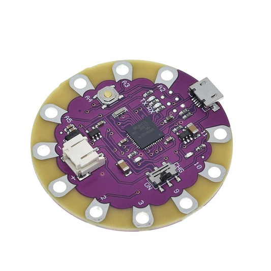 ATmega32U4 LilyPad Board with Micro USB – Wearable Arduino-Compatible Development Platform