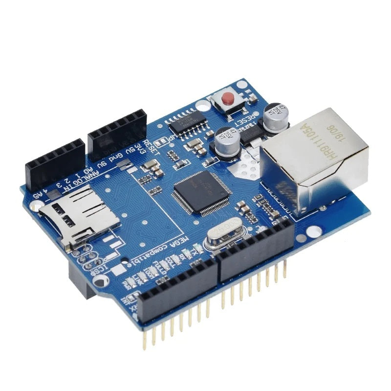 W5100 Ethernet Shield – Add LAN Connectivity to Arduino Projects