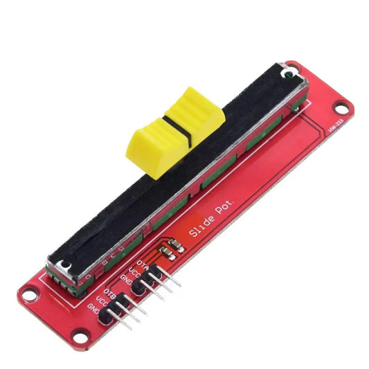 10K Linear Slide Potentiometer Module – Precision Control for Arduino and MCU Projects