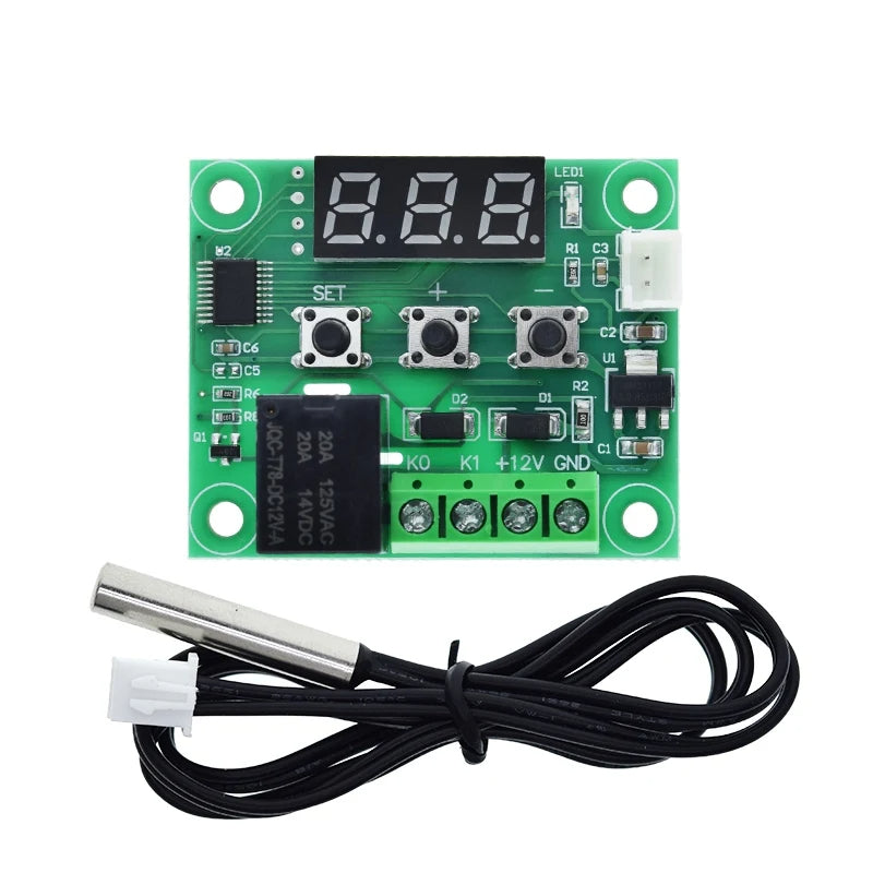 W1209 Temperature Control Switch Module – Digital Thermostat Controller