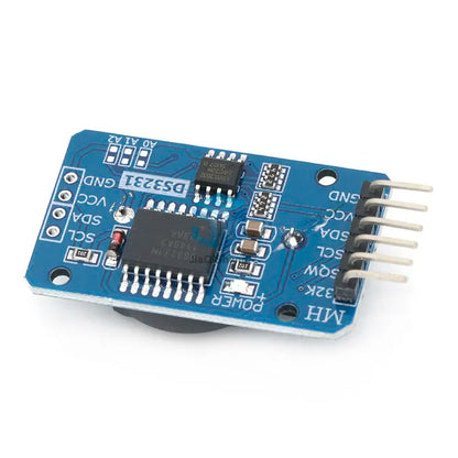 DS3231 High-Precision RTC Real-Time Clock Module with Battery Backup and I2C Interface