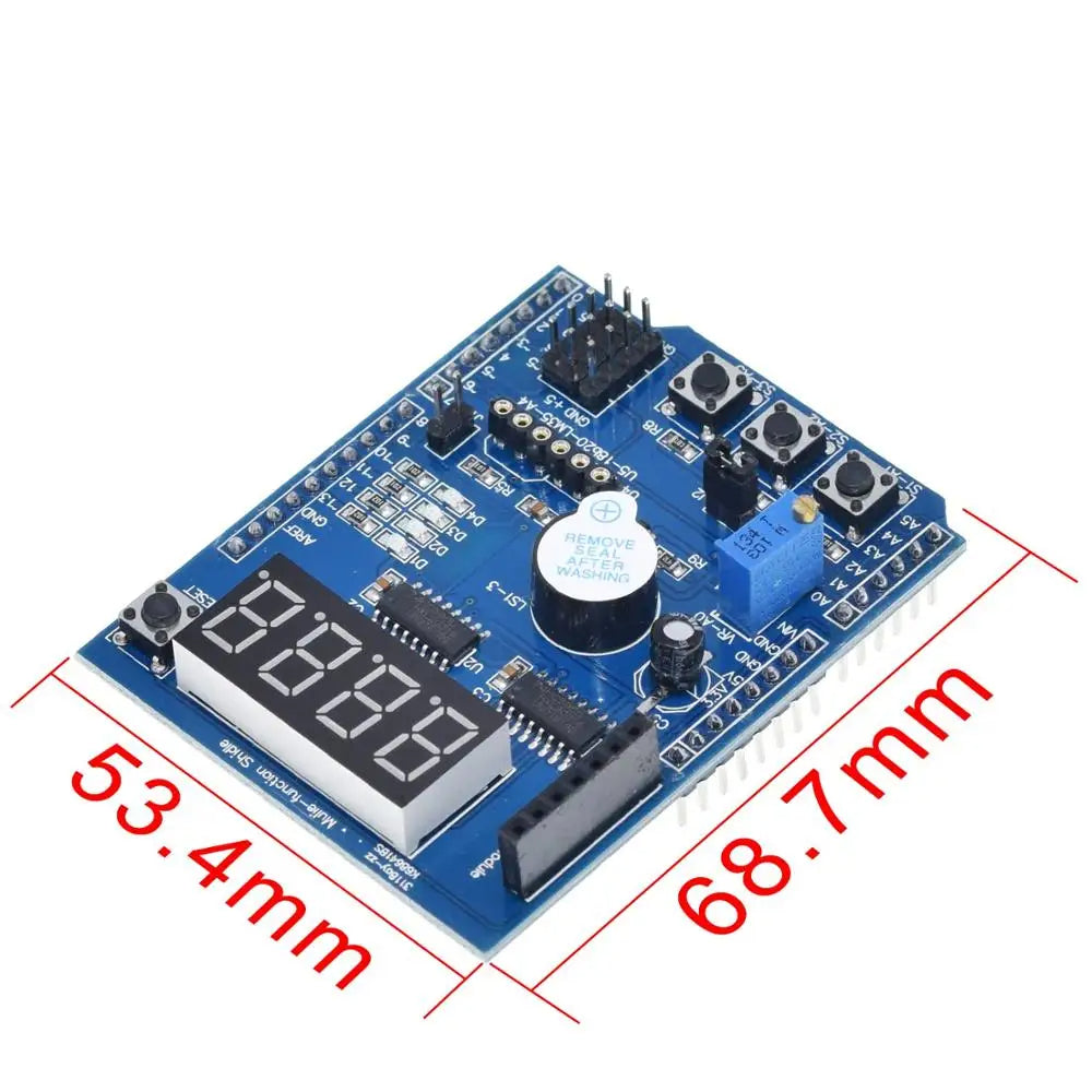 Multi-function Learning Shield for Arduino – Expand Your Arduino Projects with Versatile Components