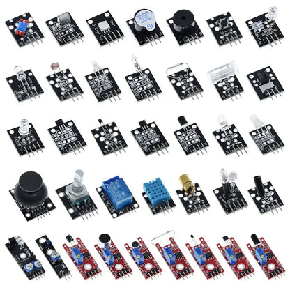 37-in-1 Sensor Kit for Arduino – Comprehensive Sensor Pack for DIY Projects