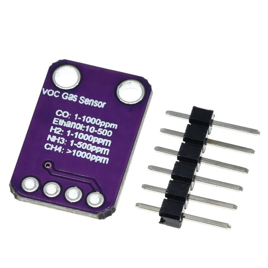 MICS-5524 Air Quality Gas Sensor | Carbon Monoxide, Ethanol, Hydrogen, Ammonia and Methane Detector