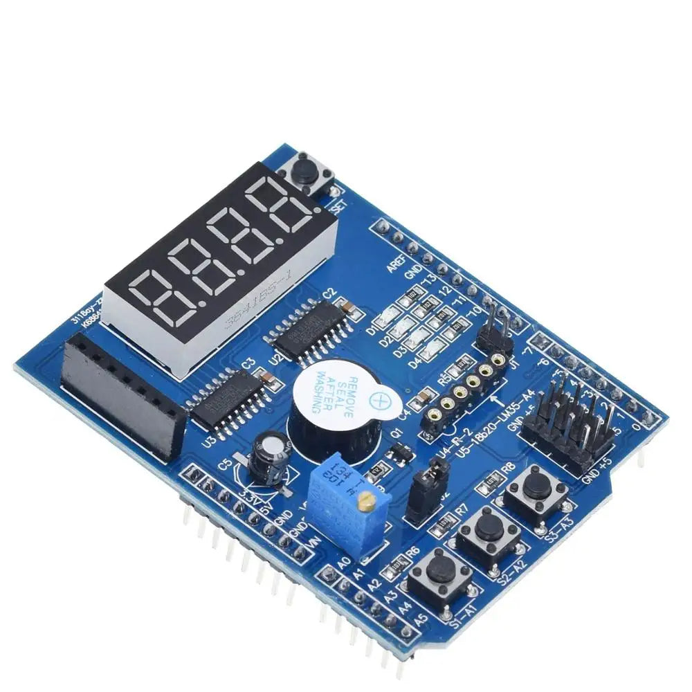 Multi-function Learning Shield for Arduino – Expand Your Arduino Projects with Versatile Components