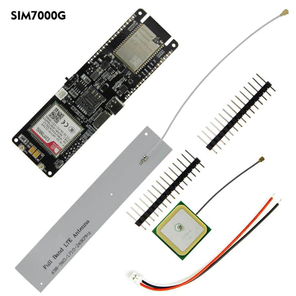 LILYGO TTGO T-SIM7000G 16MB Flash | 4G GPS Dev Board | ESP32-WROVER-B