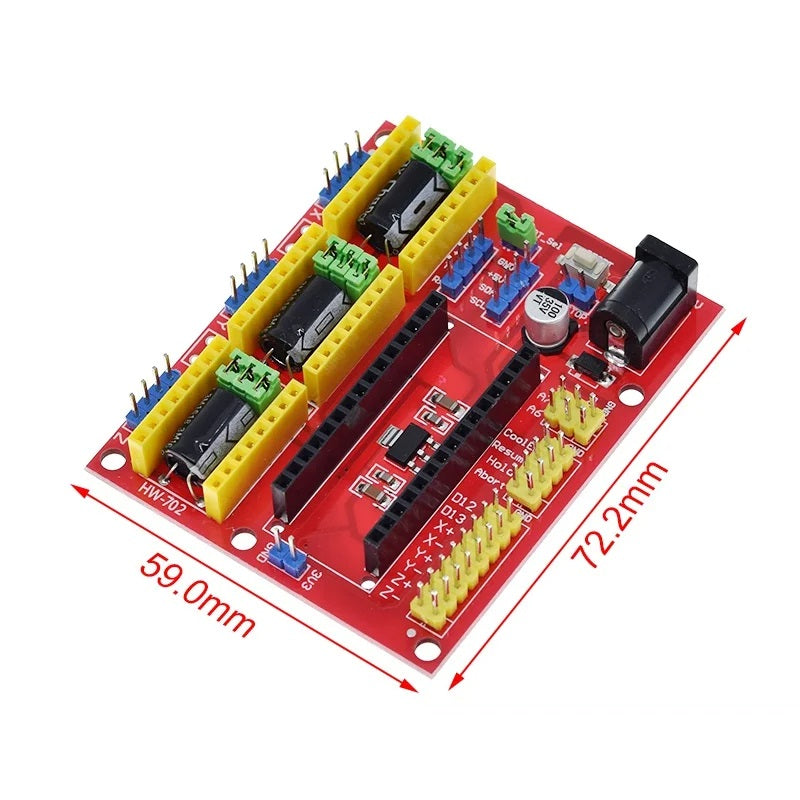 Arduino Nano CNC Shield V4 – Compact and Versatile Stepper Motor Contr ...