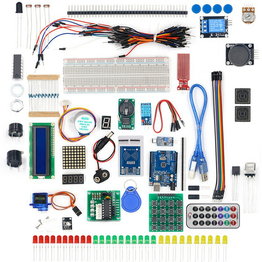 Arduino Uno R3 Complete Starter Kit for DIY Electronics Projects