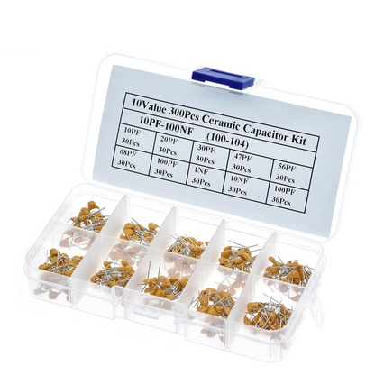 Ceramic Capacitor Assortment Kit 300pcs