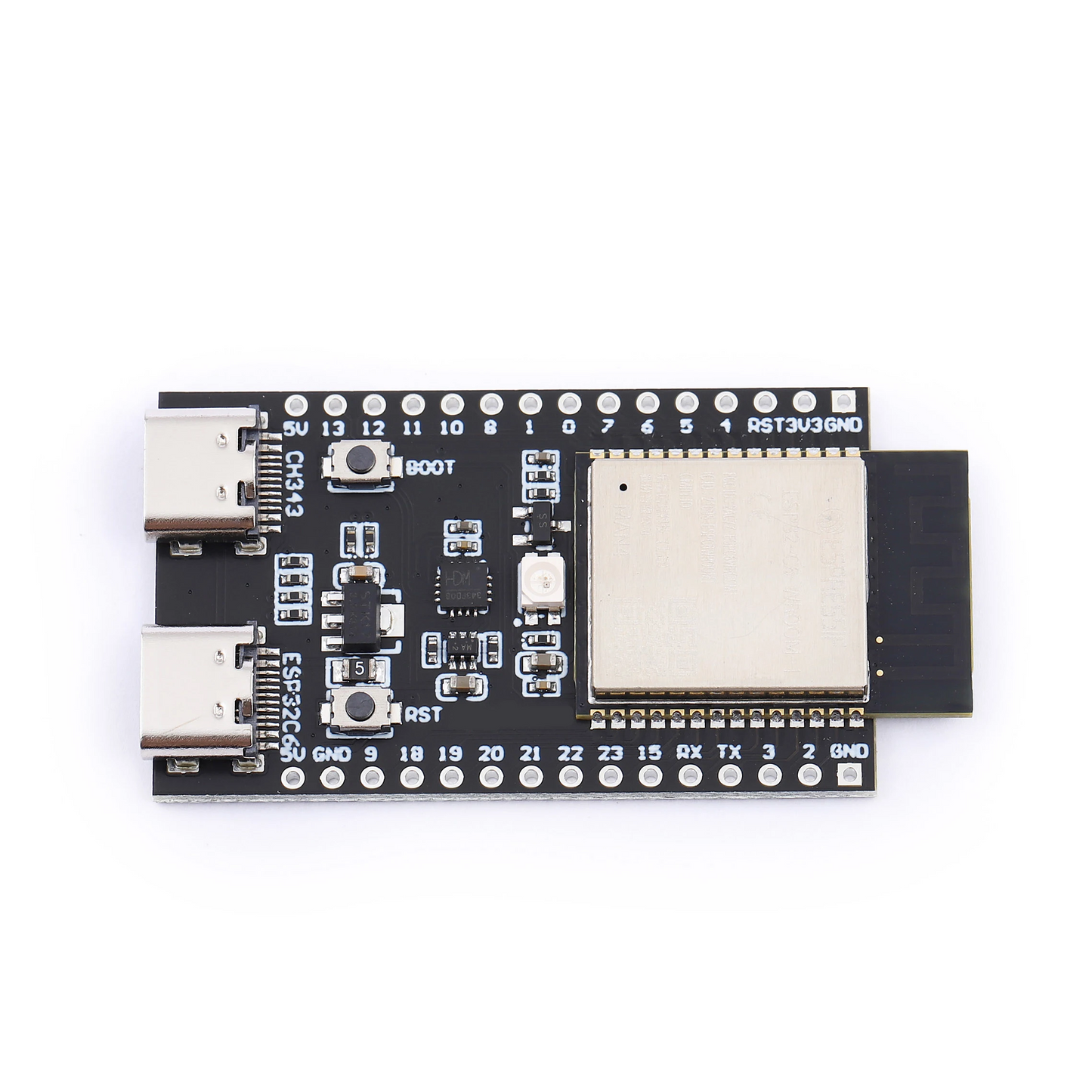 ESP32-C6 Development Board | Dual USB Type-C