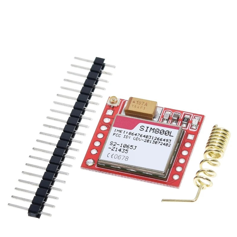 SIM800L GSM Module | 3.3V GPRS and FM Radio Module – TechToast