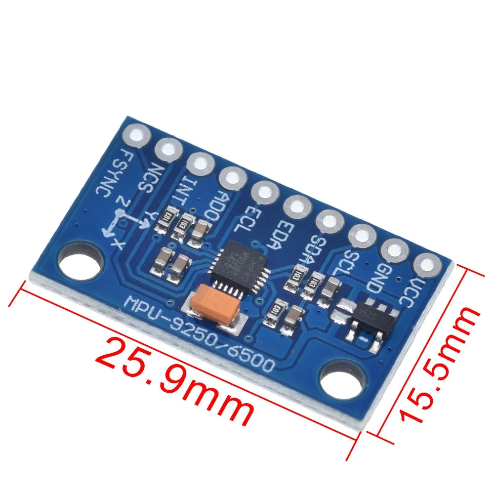 MPU9250 | 9-Axis Accelerometer, Gyroscope and Magnetometer