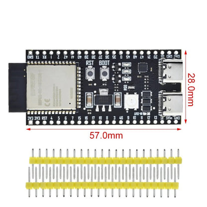 ESP32-S3 Development Board N16R8 | 16MB Flash | Dual USB Type-C