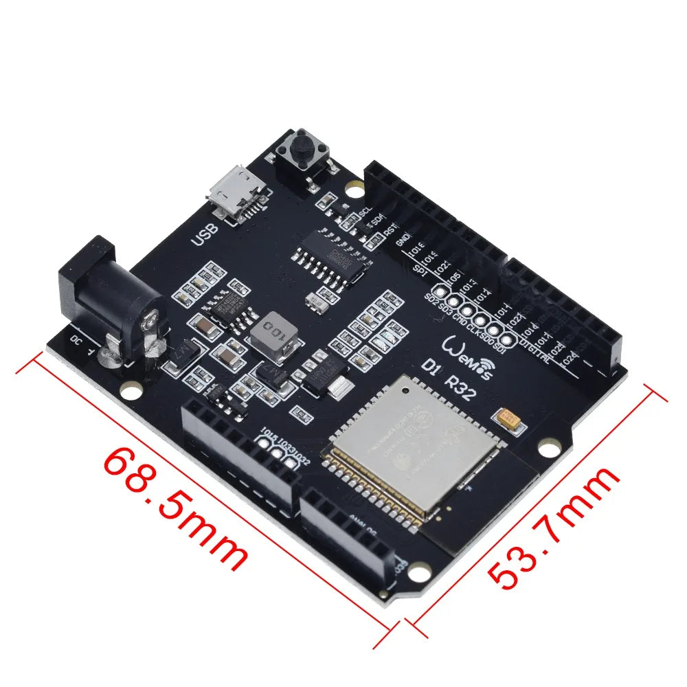 ESPduino-32 | ESP32 Arduino Uno R3 Form Factor