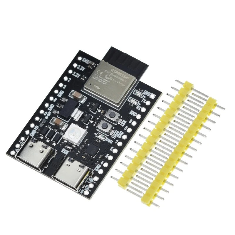 ESP32-C3 Mini Development Board | Dual USB Type-C