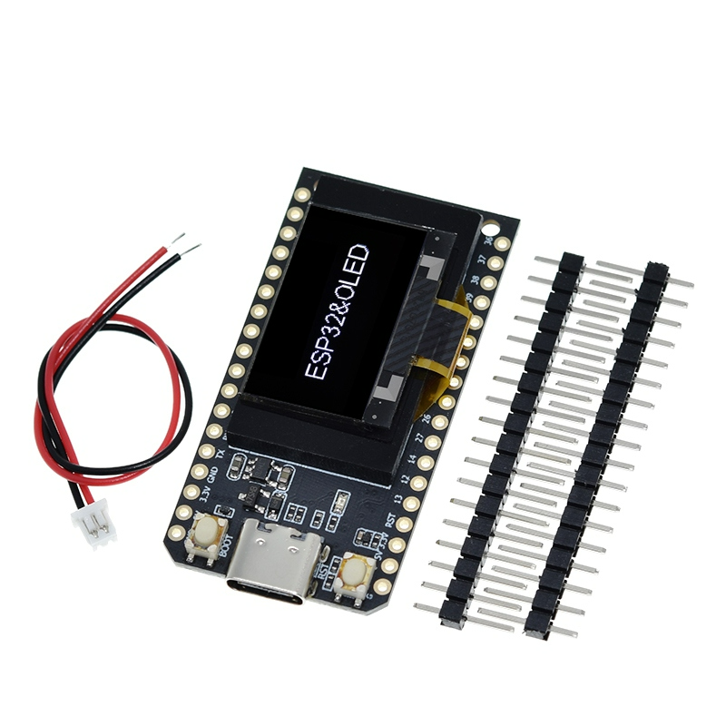 LILYGO ESP32 with SSD1306 0.96" OLED Display