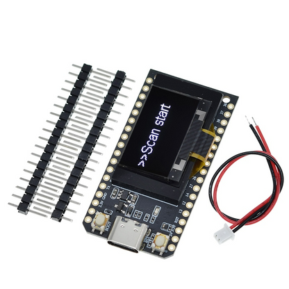 LILYGO ESP32 with SSD1306 0.96" OLED Display