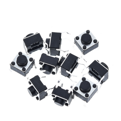 Tactile Push Button Switch (10 Pack)