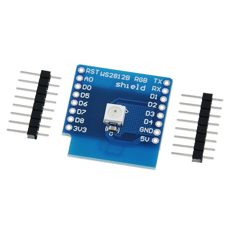 WS2812B RGB SHIELD for D1 Mini