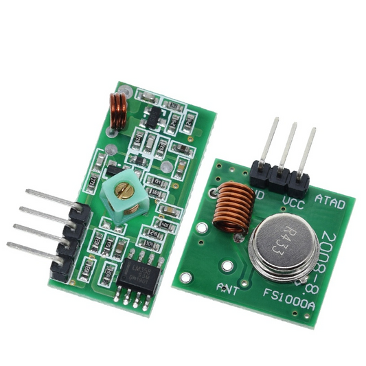 433Mhz RF Transmitter and Receiver
