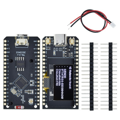 LILYGO ESP32 with SSD1306 0.96" OLED Display